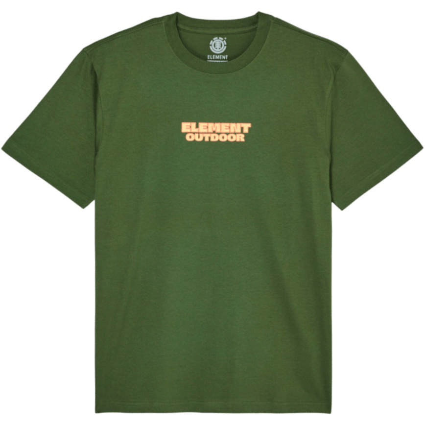 2026 Element Mens To The Top T-Shirt ELYZT00689 - Bronze Green